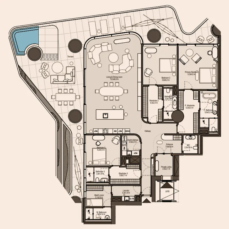 Revolution Eywa Way of Water floor plan