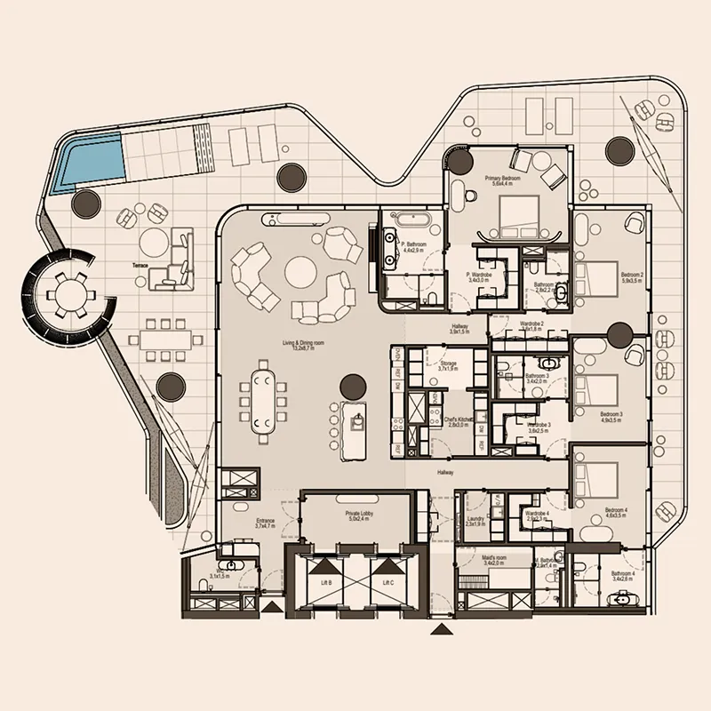 Revolution Eywa Way of Water floor plan