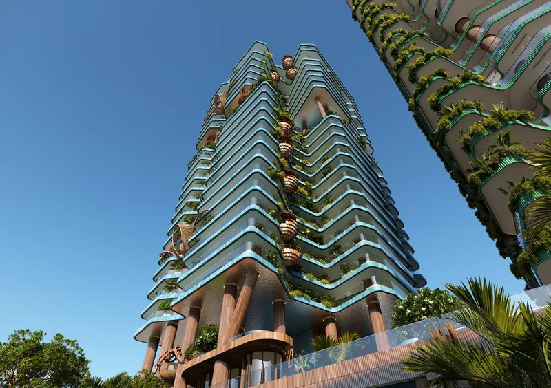Exterior at Eywa Way of Water in Business Bay Dubai