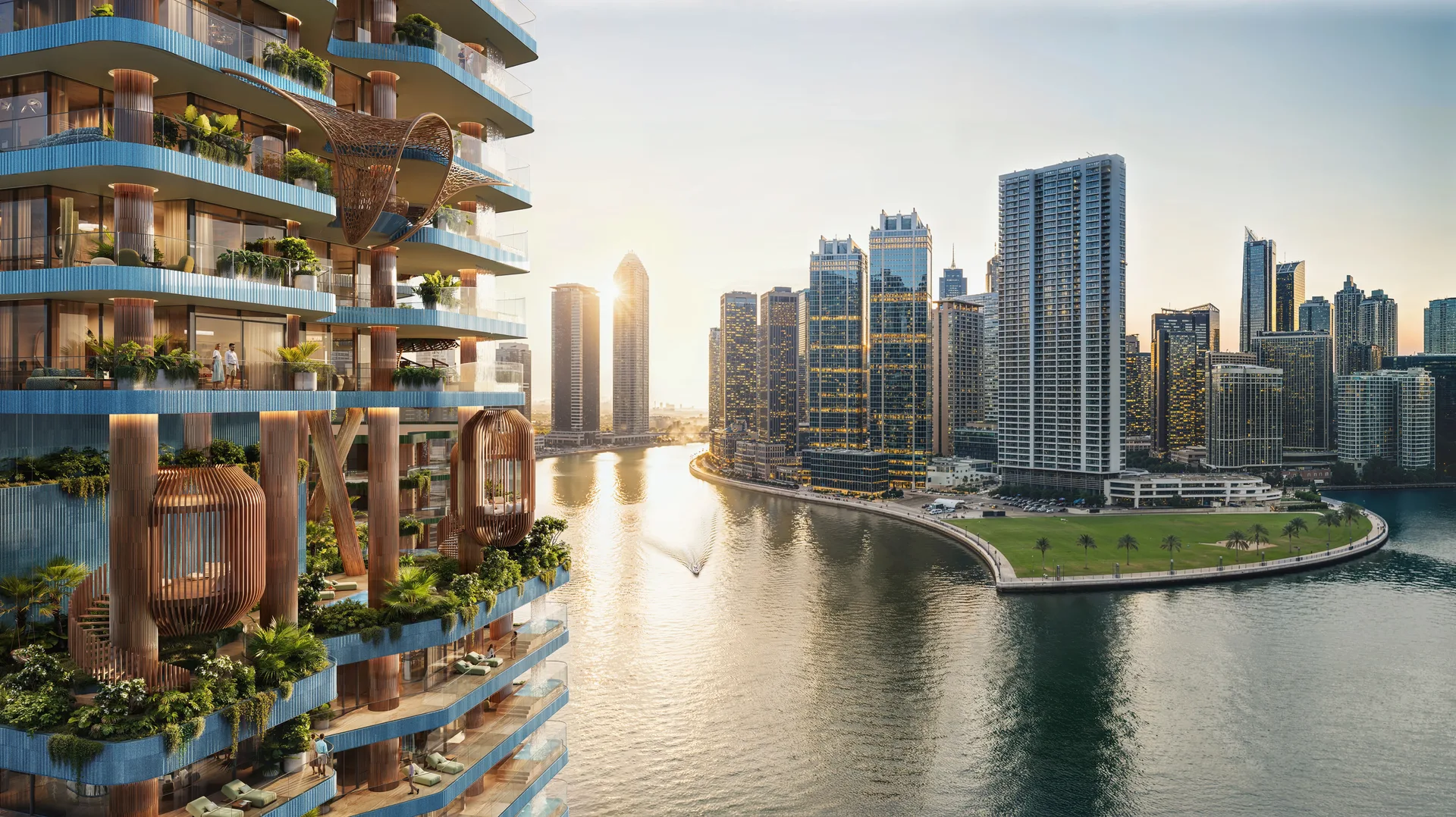 Exterior at Eywa Way of Water in Business Bay Dubai