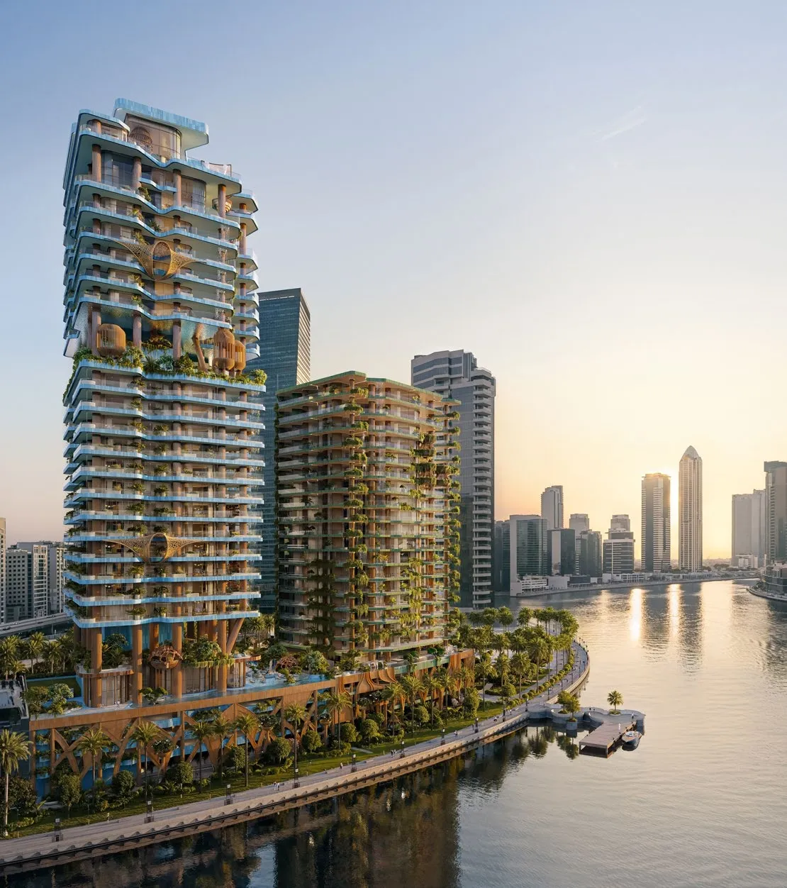 Exterior at Eywa Way of Water in Business Bay Dubai