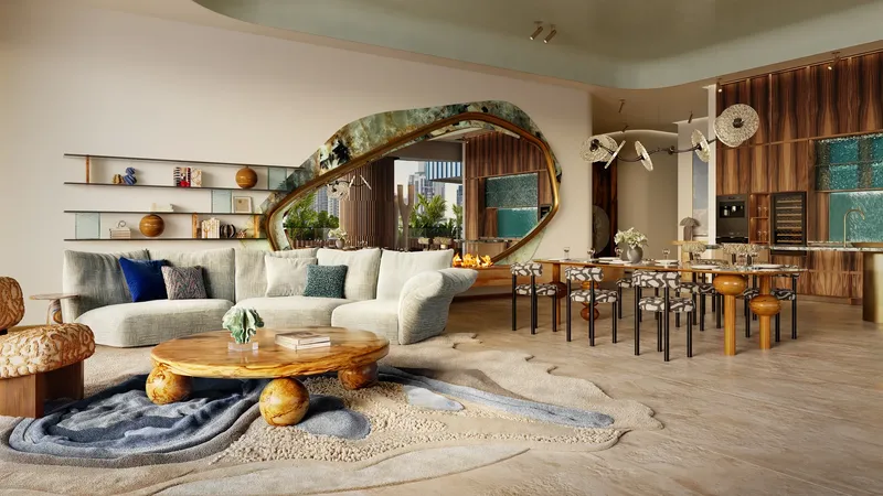 Interior at Eywa Way of Water in Business Bay Dubai