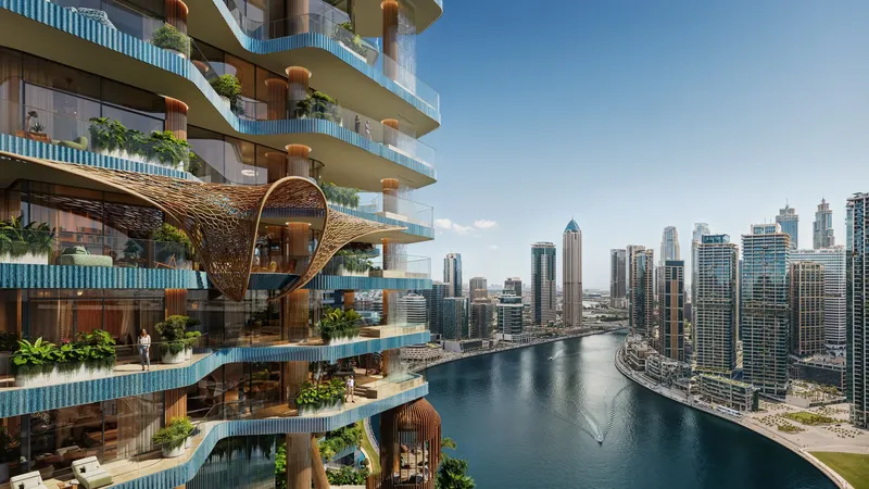 Exterior at Eywa Way of Water in Business Bay Dubai