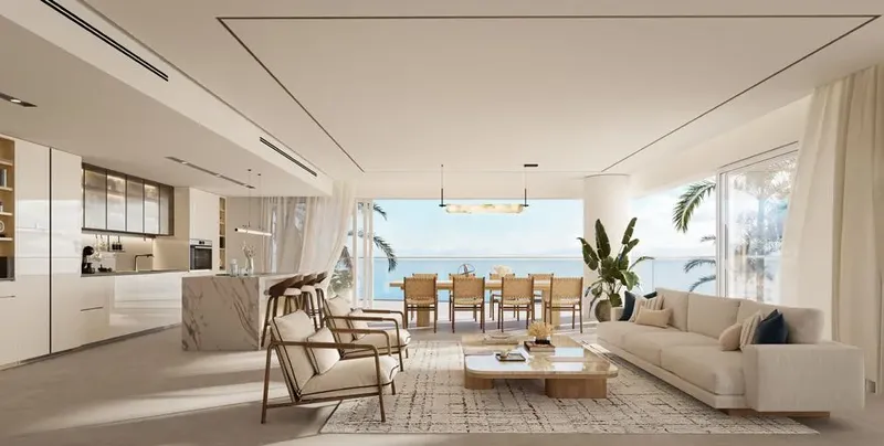 Interior at Fahid Beach Residences in Abu Dhabi Abu Dhabi