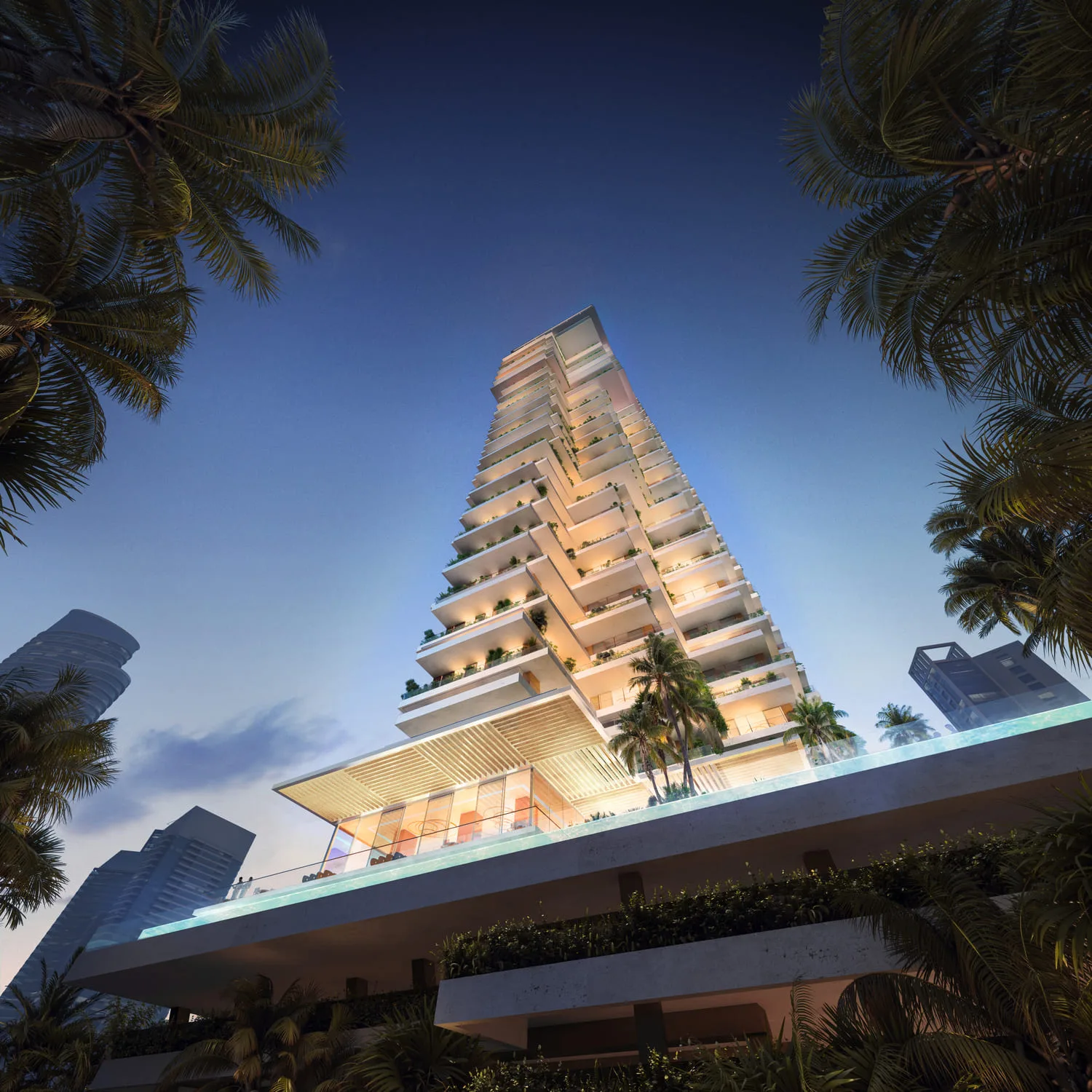 SOL Properties Fairmont Residences Solara Tower Exterior