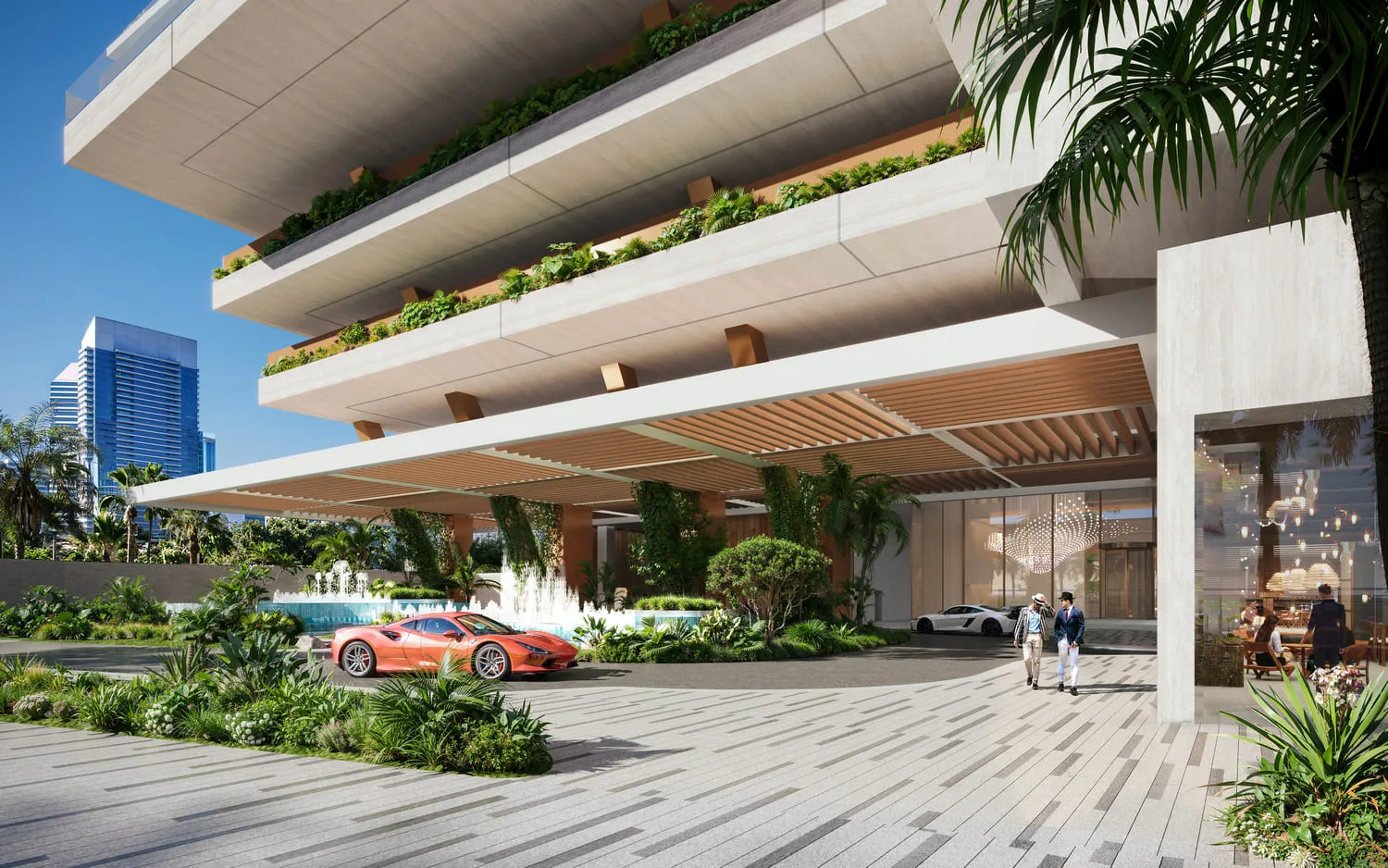 SOL Properties Fairmont Residences Solara Tower Exterior