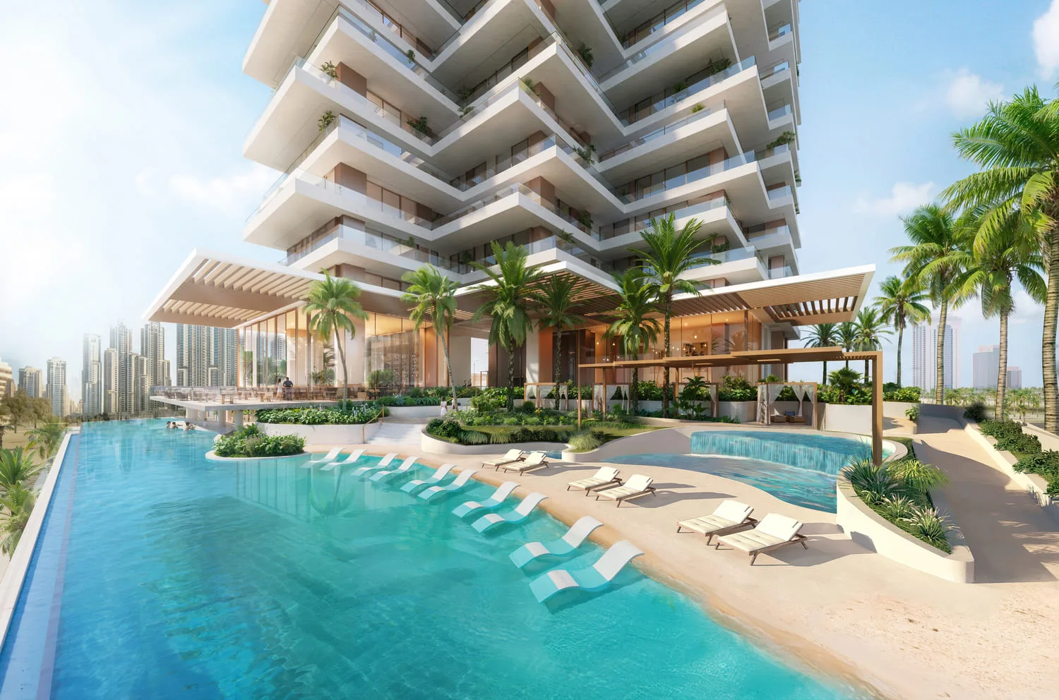 SOL Properties Fairmont Residences Solara Tower Exterior