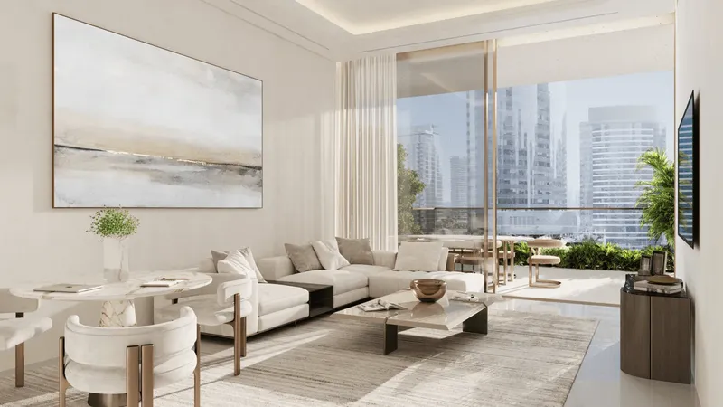 Interior at Fairmont Residences Solara Tower in Downtown Dubai Dubai