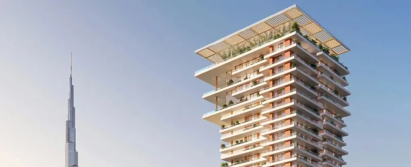 Exterior at Fairmont Residences Solara Tower in Downtown Dubai Dubai
