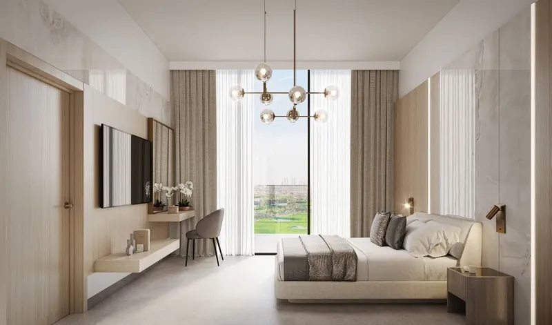 Interior at Fairway Residences in Dubai Sports City