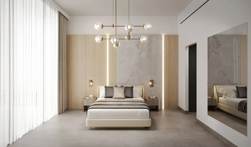Interior at Fairway Residences in Dubai Sports City