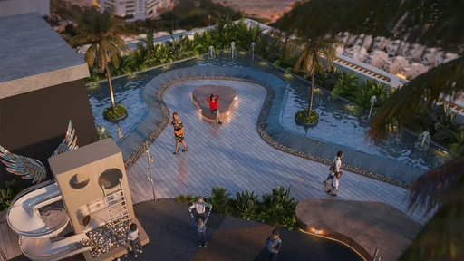 Family Seating Area amenity image at Ventana Residences