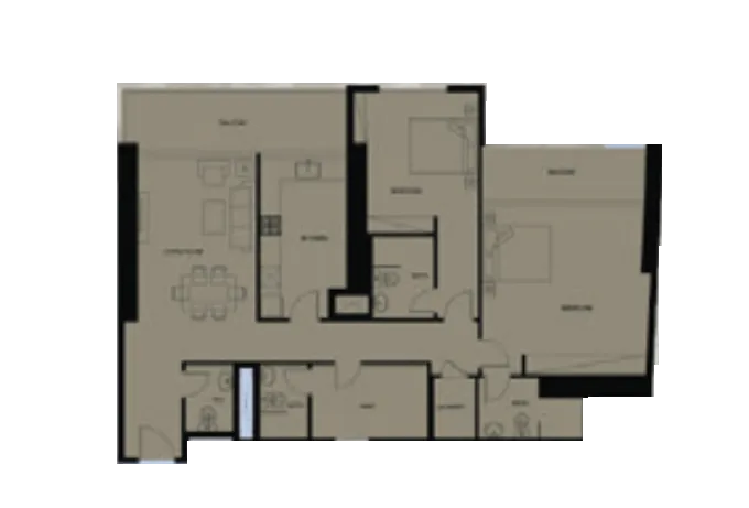 Tiger Group Faradis Tower floor plan