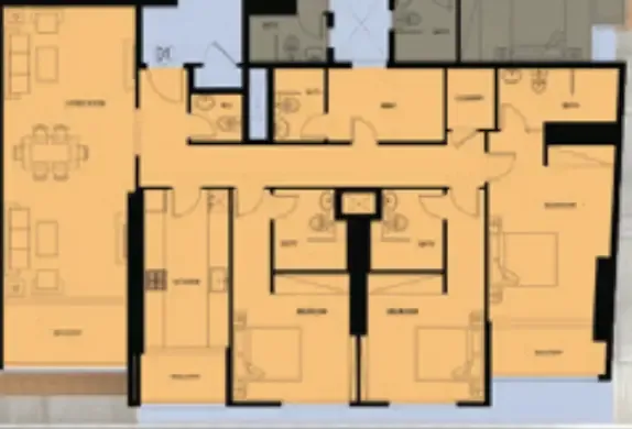 Tiger Group Faradis Tower floor plan