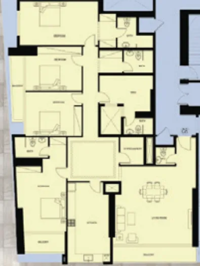 Tiger Group Faradis Tower floor plan