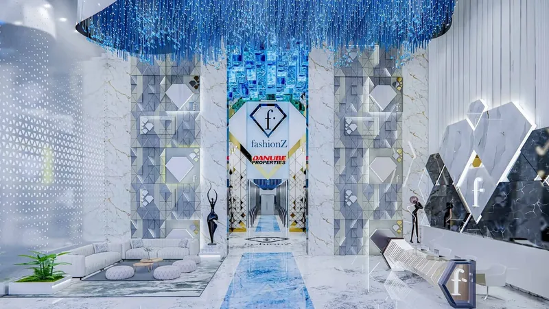 Lobby at Fashionz in JVT (Jumeirah Village Triangle) Dubai