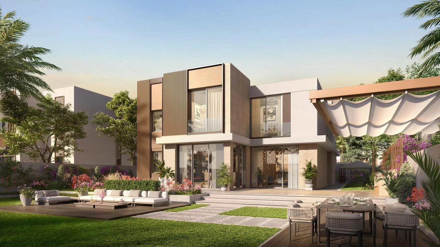 Fay Alreeman 2 villas in Al Shamkhah, Abu Dhabi