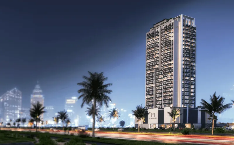 Exterior at FH Residency in JVT (Jumeirah Village Triangle) Dubai