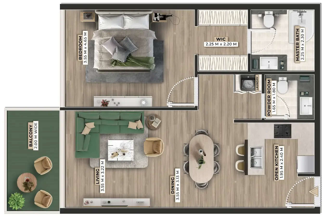 Ever Glory Developments Firoza floor plan