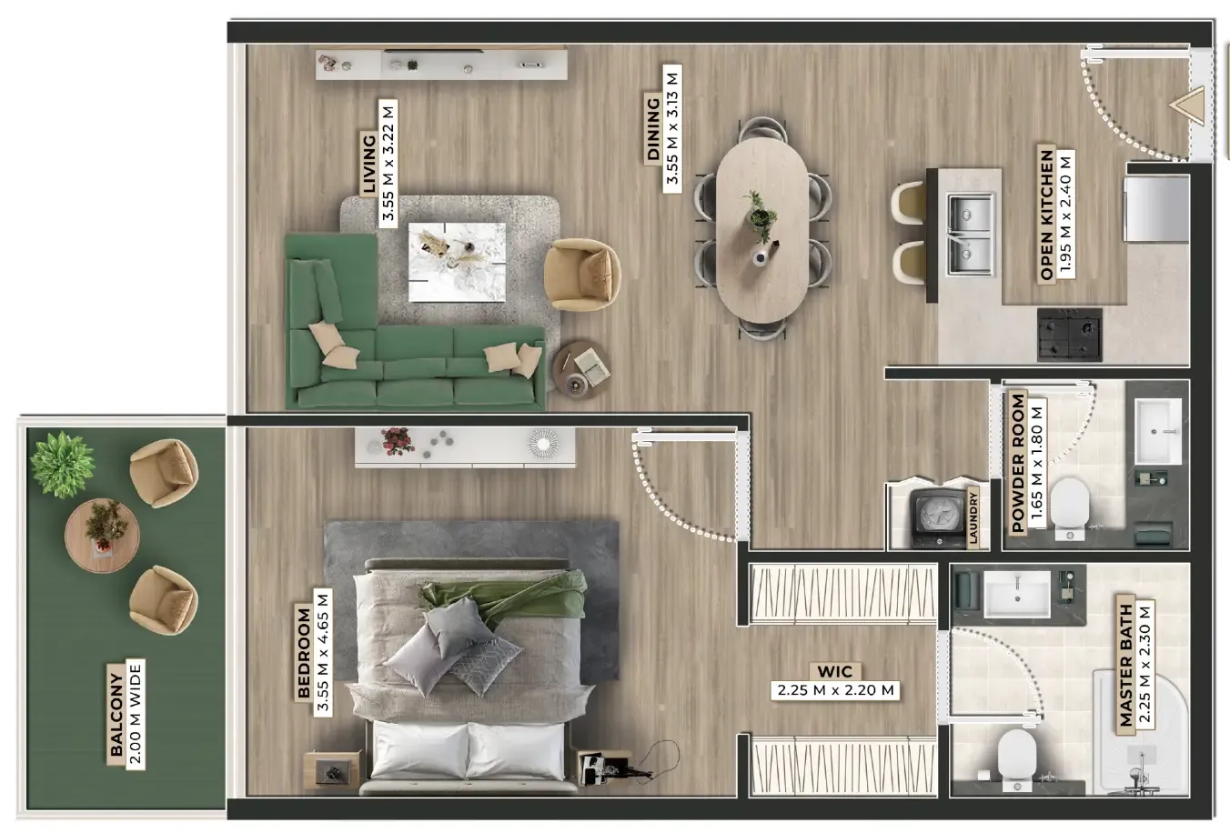 Ever Glory Developments Firoza floor plan