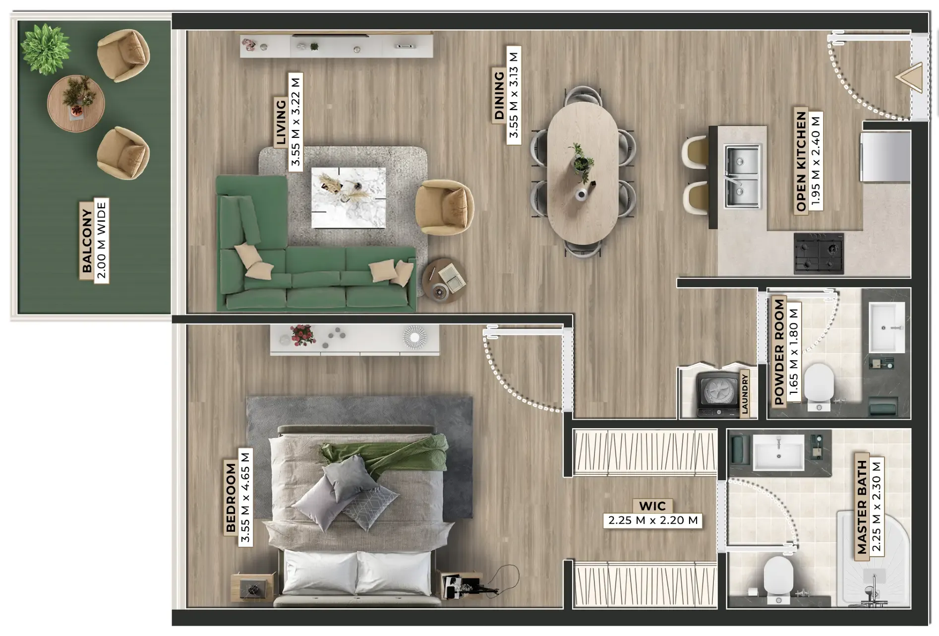 Ever Glory Developments Firoza floor plan