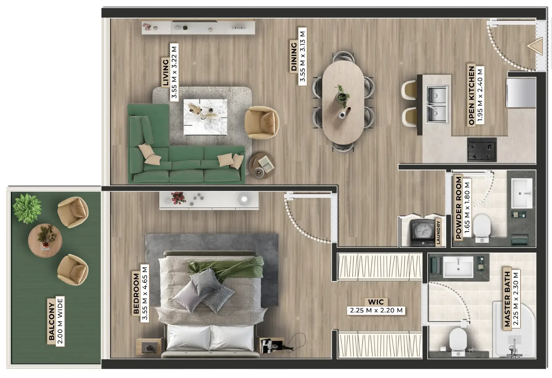 Ever Glory Developments Firoza floor plan