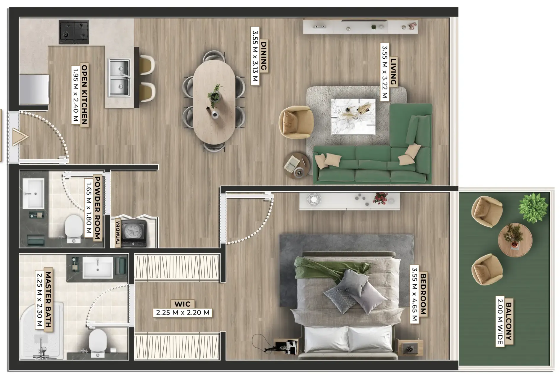 Ever Glory Developments Firoza floor plan