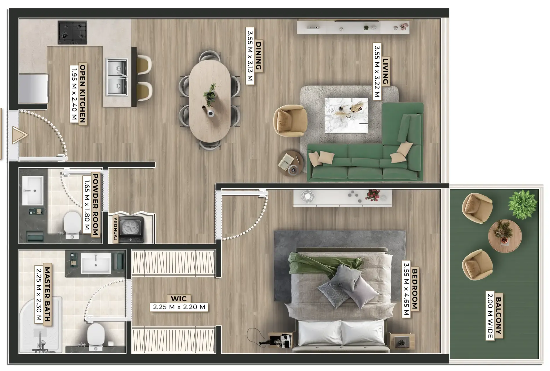 Ever Glory Developments Firoza floor plan