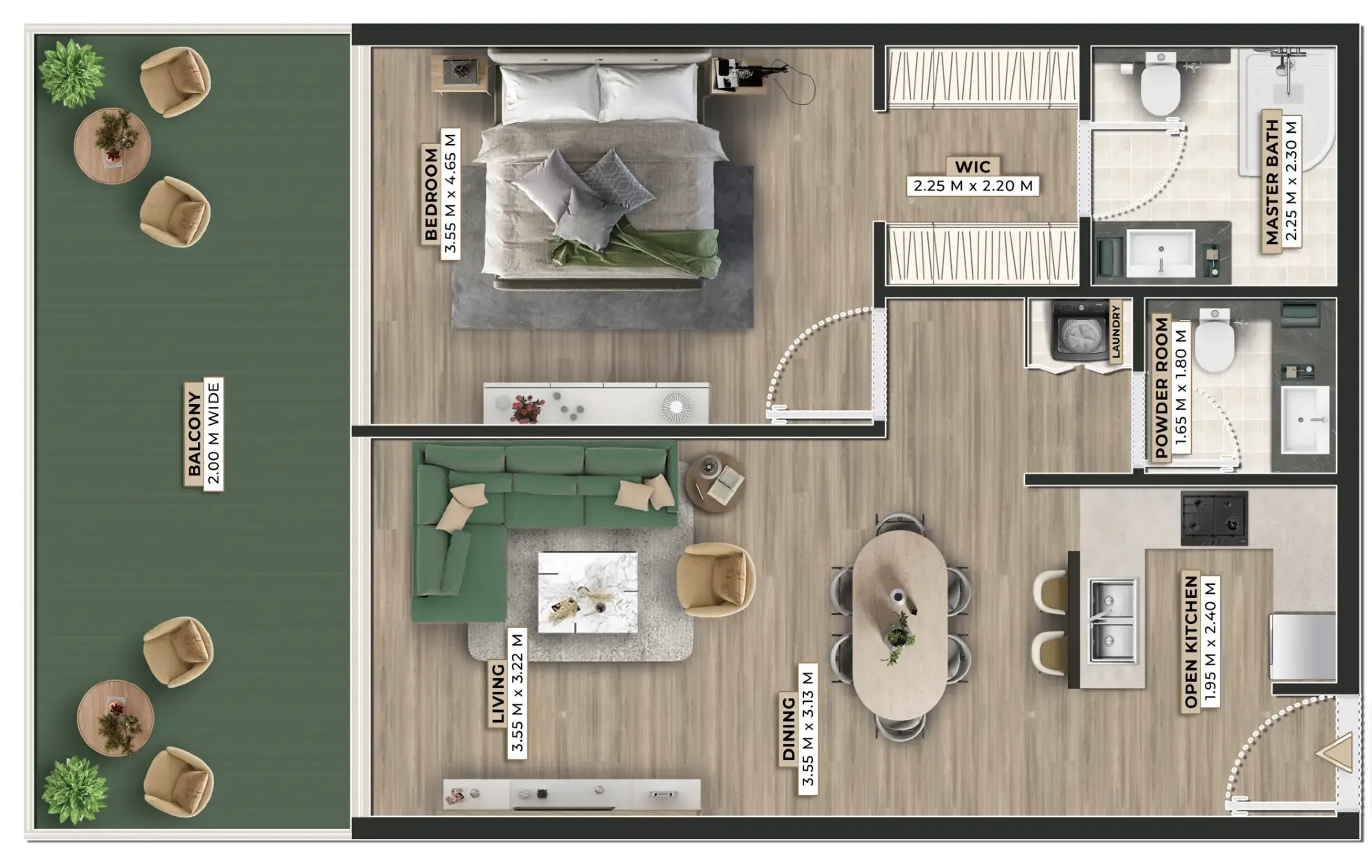 Ever Glory Developments Firoza floor plan