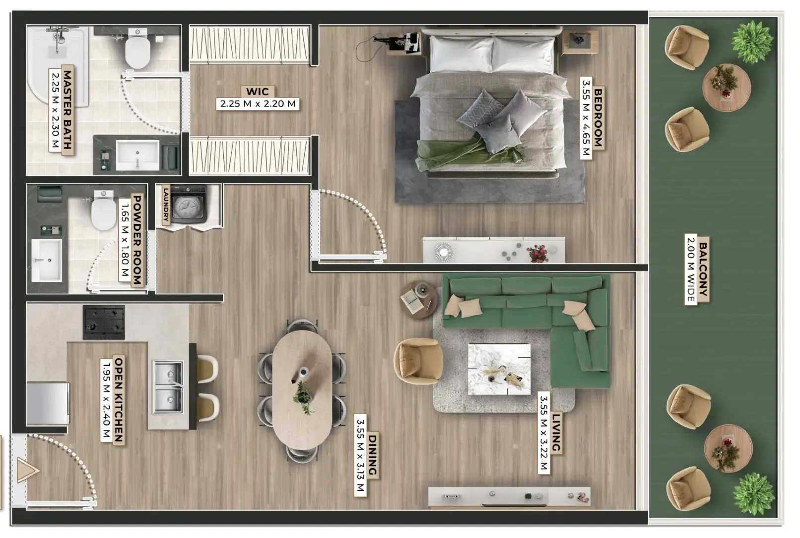 Ever Glory Developments Firoza floor plan