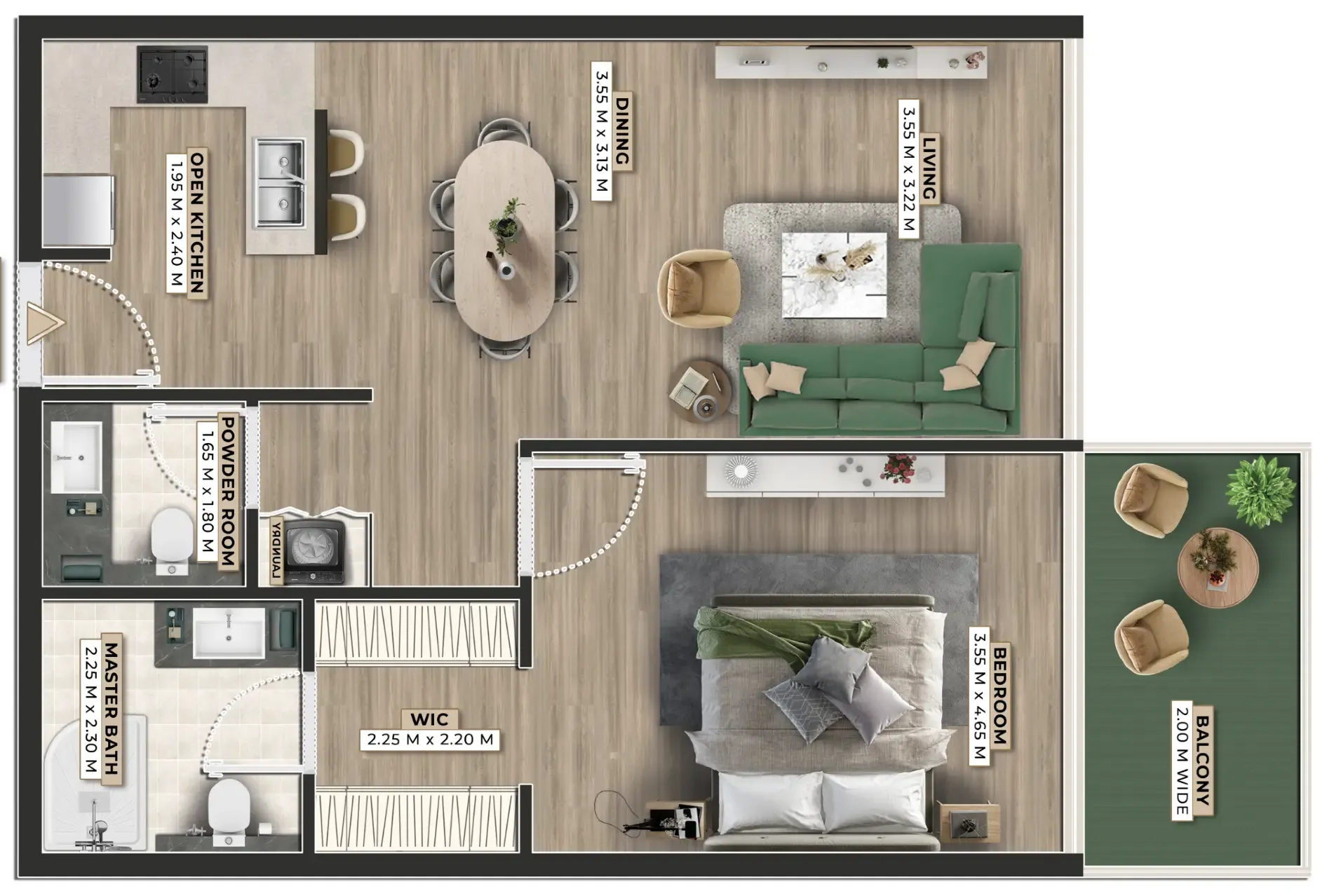 Ever Glory Developments Firoza floor plan