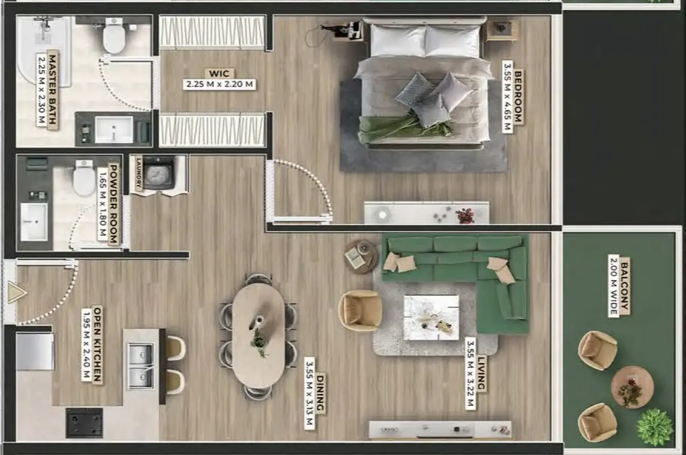 Ever Glory Developments Firoza floor plan