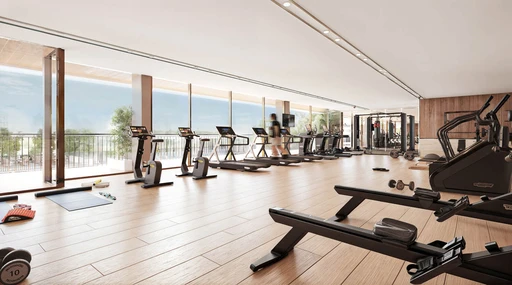Fitness Centers amenity image at Ashley Hills