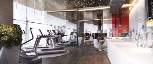 Fitness Centre amenity image at Damac Towers by Paramount