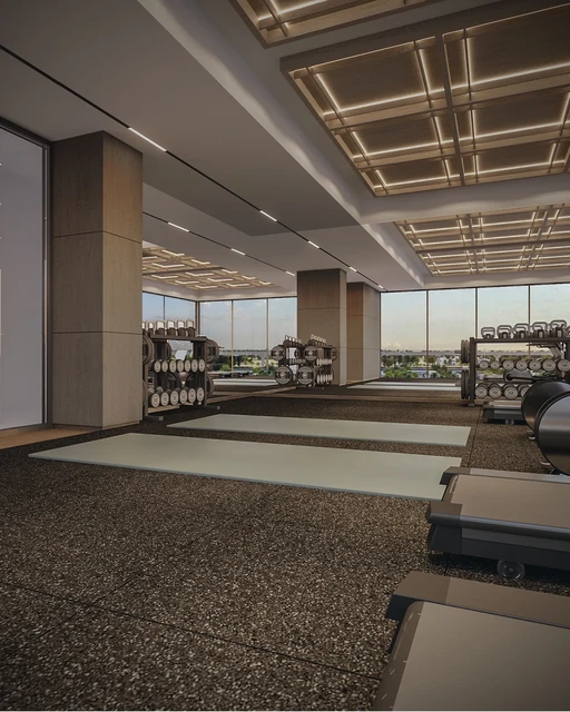 Fitness Studio amenity image at Courtyard One