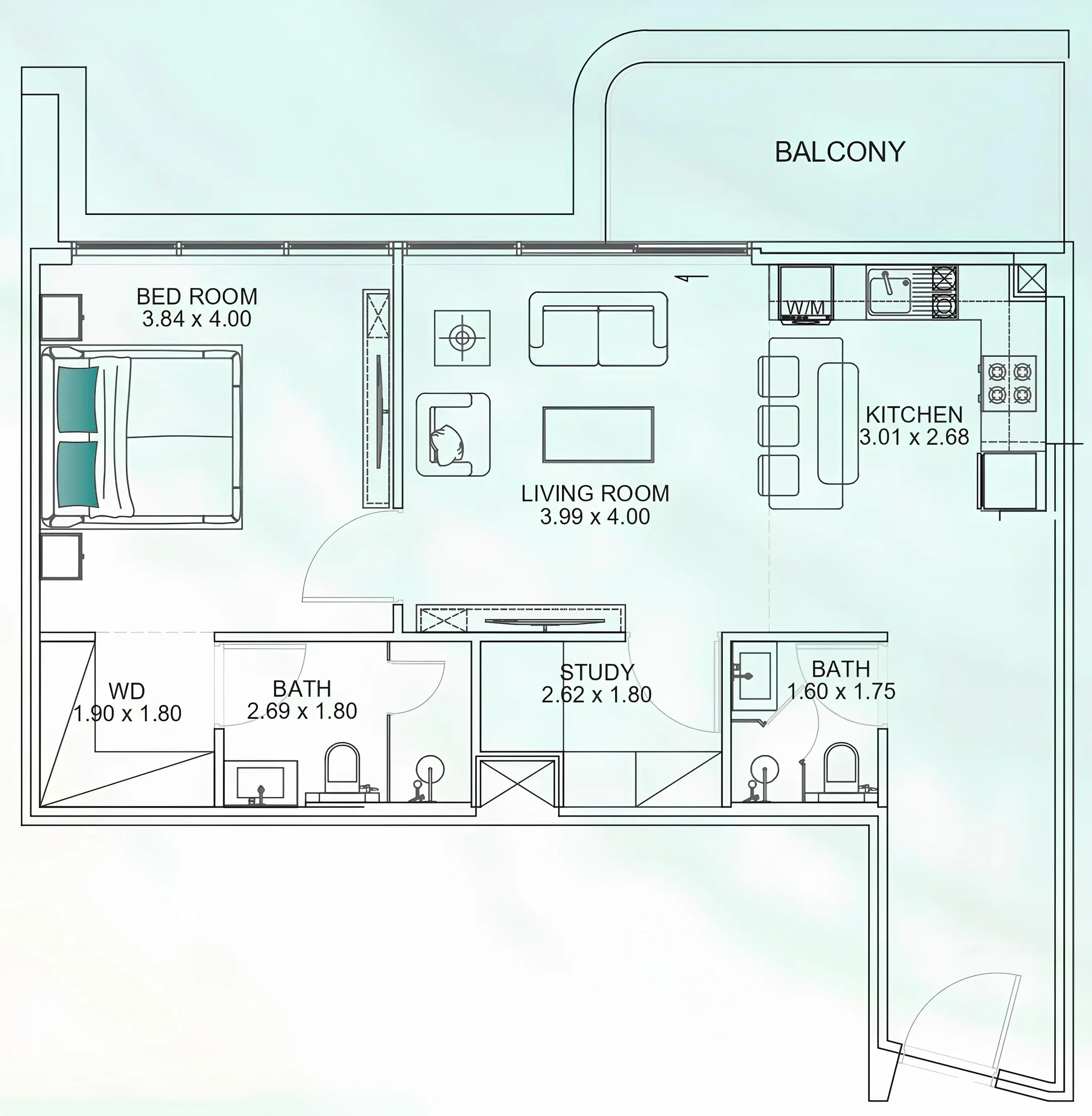 Mashriq Elite Floarea Breeze floor plan
