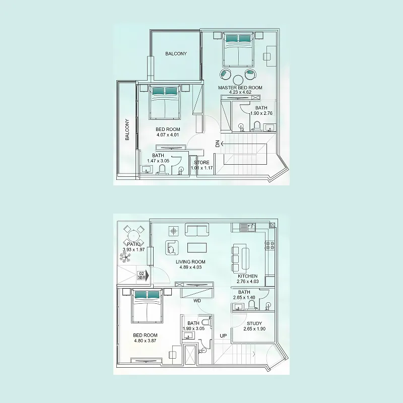 Mashriq Elite Floarea Breeze floor plan