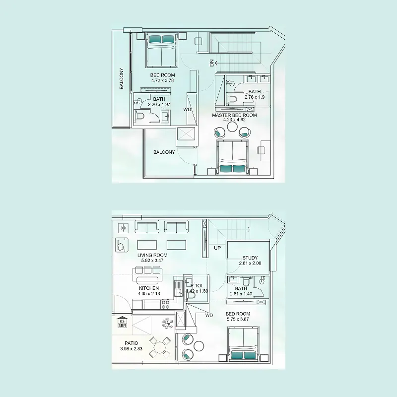 Mashriq Elite Floarea Breeze floor plan