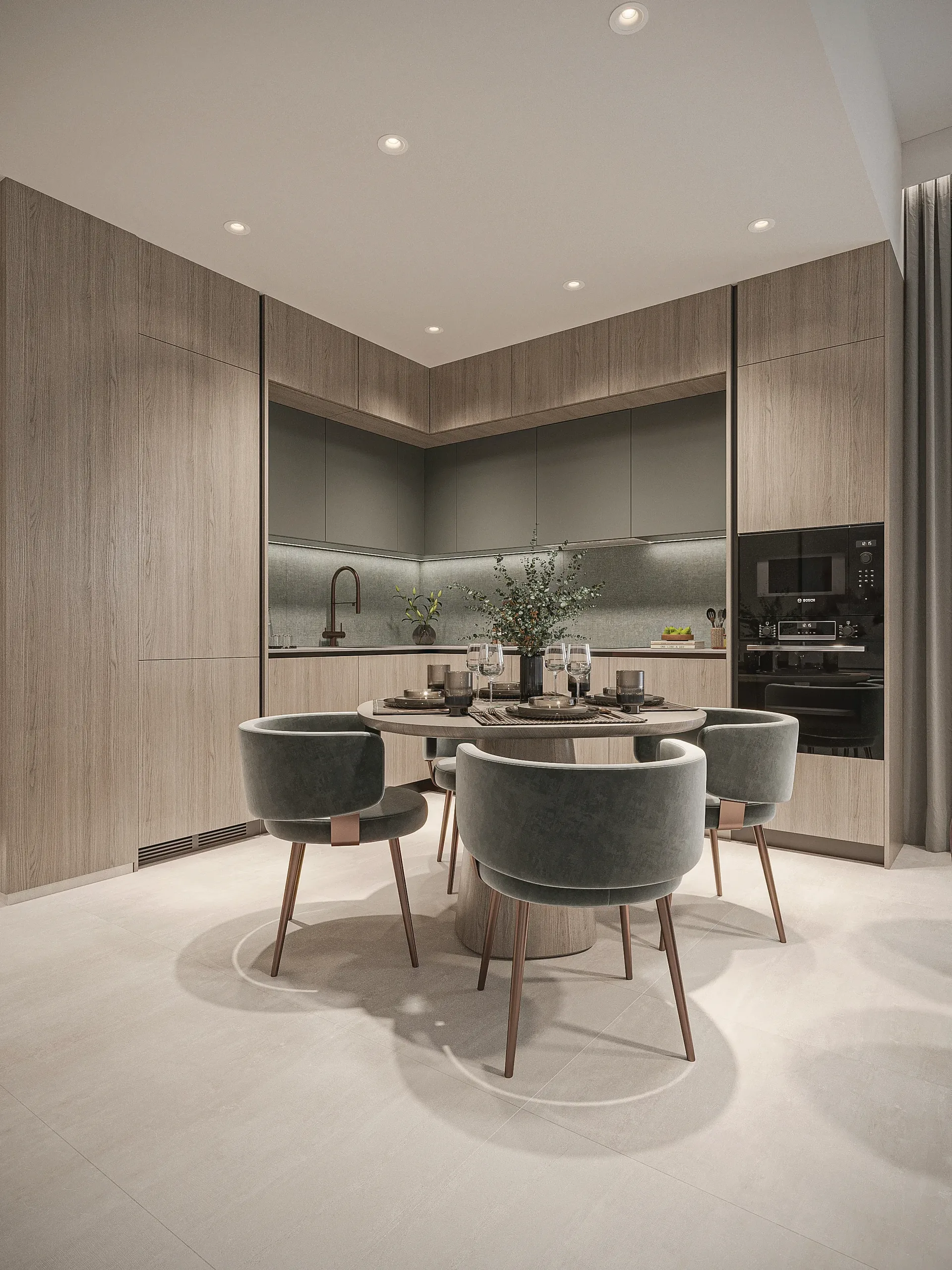 Interior at Floarea Breeze in Dubai