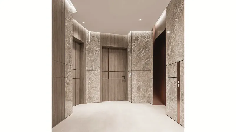 Lobby at Floarea Breeze in Dubai
