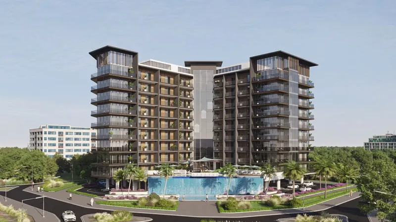 Exterior at Floarea Grande in Arjan Dubai