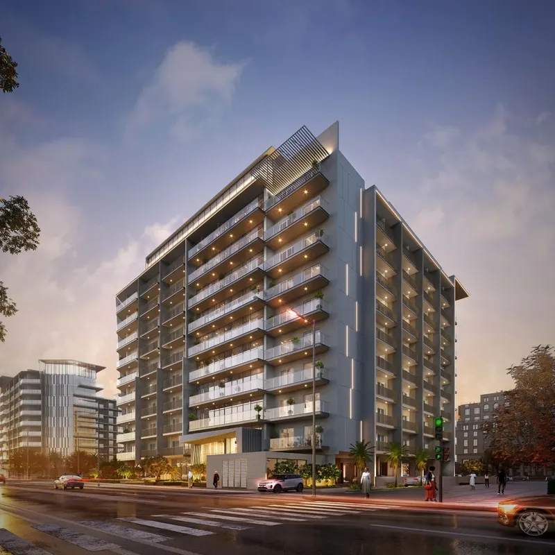 Exterior at Floarea Grande in Arjan Dubai