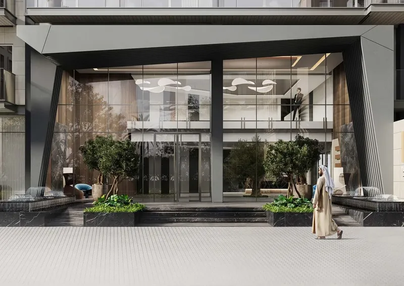 Exterior at Floarea Grande in Arjan Dubai