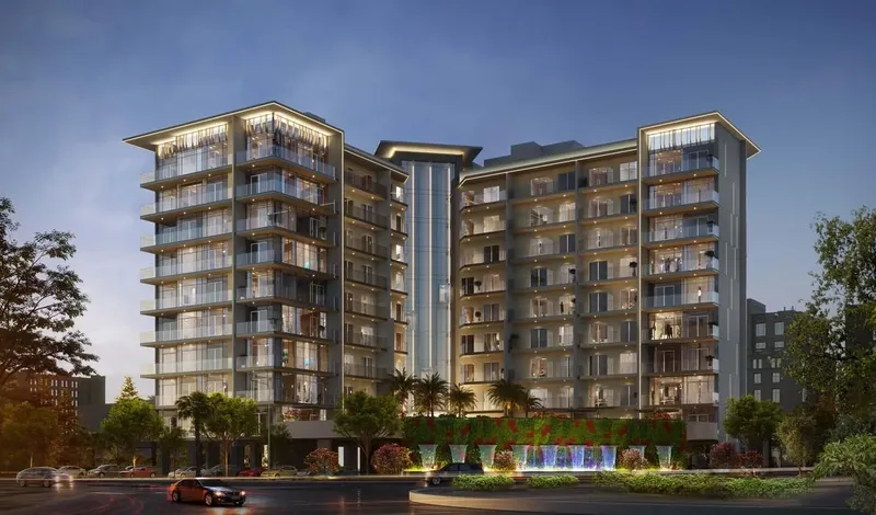 Exterior at Floarea Grande in Arjan Dubai