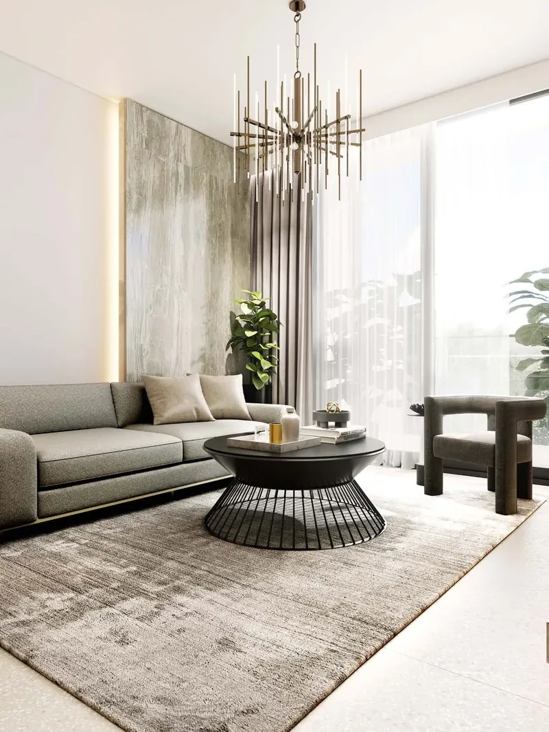 Interior at Floarea Grande in Arjan Dubai