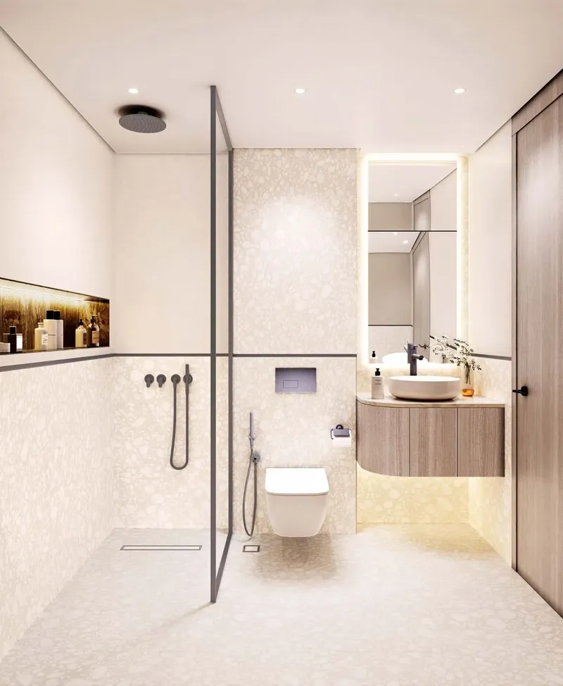 Interior at Floarea Grande in Arjan Dubai