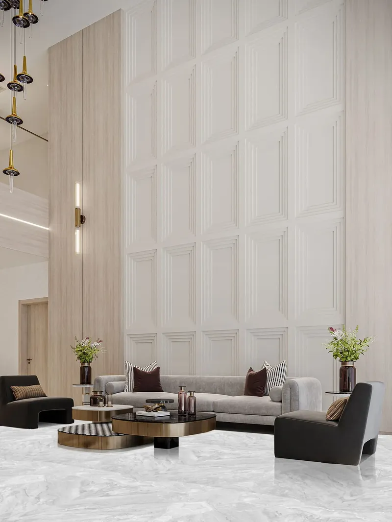 Lobby at Floarea Grande in Arjan Dubai