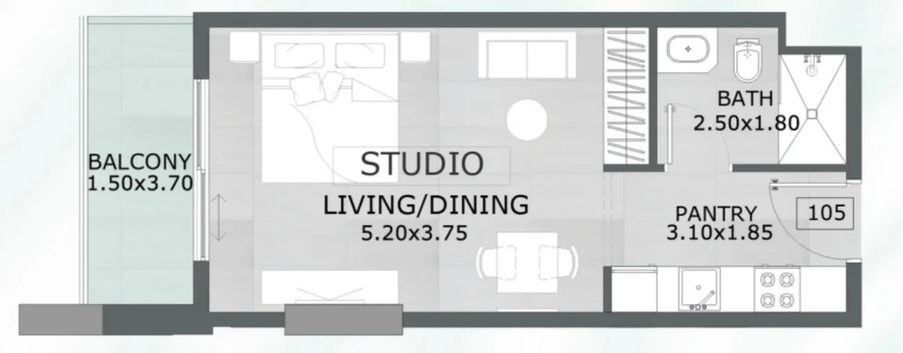 Mashriq Elite Floarea Grande floor plan