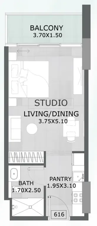 Mashriq Elite Floarea Grande floor plan