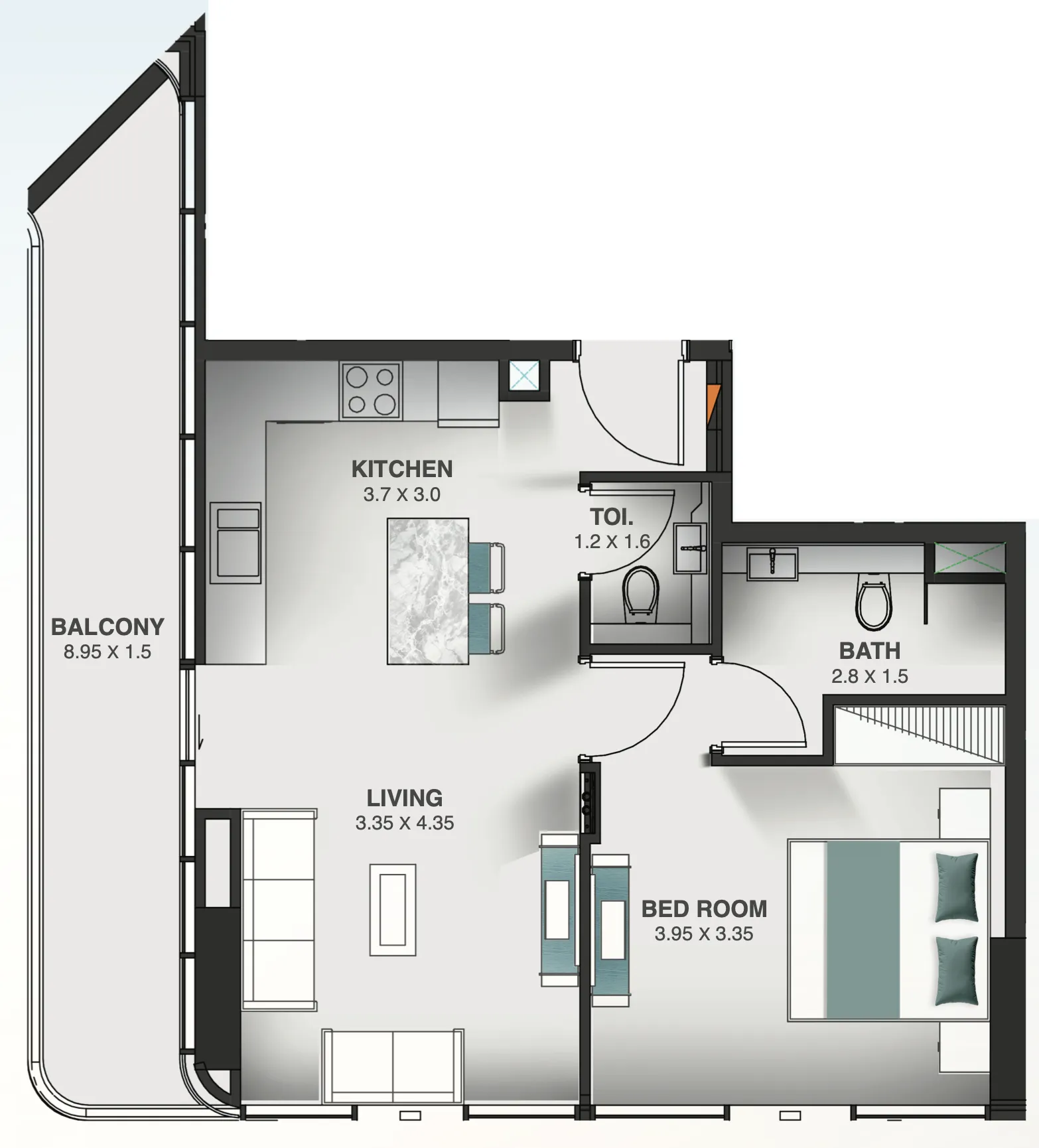Mashriq Elite Floarea Oasis floor plan